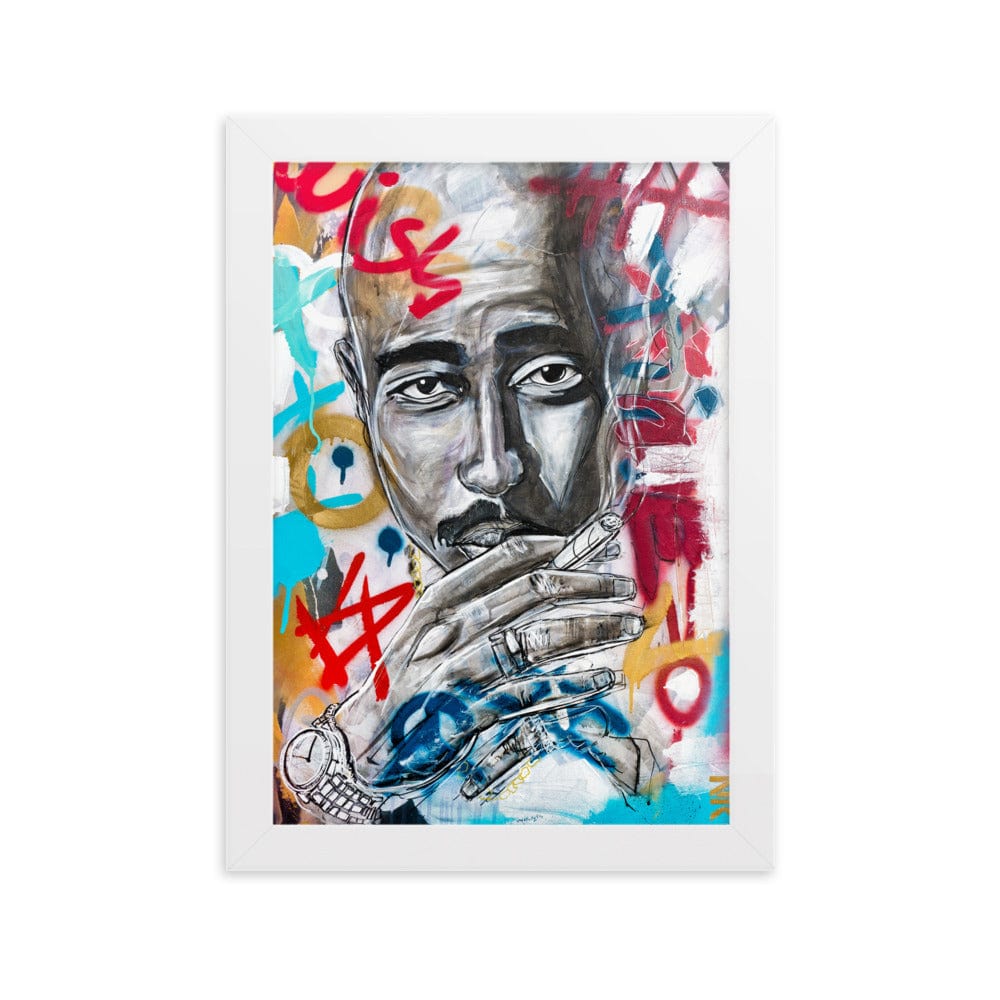 2pac-Limited-Edition-Framed-enhanced-matte-paper-framed-poster-white-21x30-cm-transparent-NK-Iconic