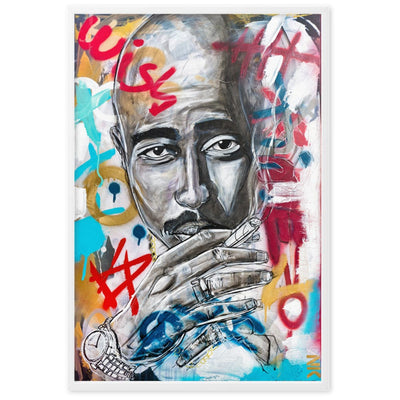 2pac-Limited-Edition-Framed-enhanced-matte-paper-framed-poster-white-61x91-cm-transparent-NK-Iconic