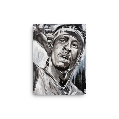 Allen Iverson Canvas in 12x16 wall - NK Iconic