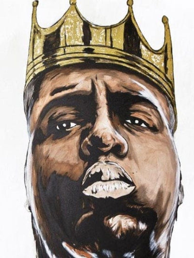Biggie Smalls Canvas Framed Poster NK Iconic