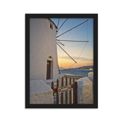 Bonis-Windmill-Mykonos-Photography-enhanced-matte-paper-framed-poster-black-30x40-cm-transparent-NK-Iconic