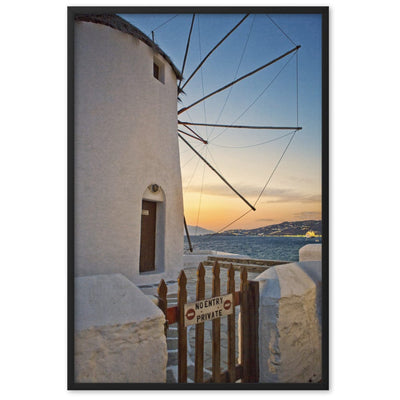 Bonis-Windmill-Mykonos-Photography-enhanced-matte-paper-framed-poster-black-61x91-cm-transparent-NK-Iconic
