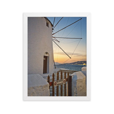 Bonis-Windmill-Mykonos-Photography-enhanced-matte-paper-framed-poster-white-30x40-cm-transparent-NK-Iconic