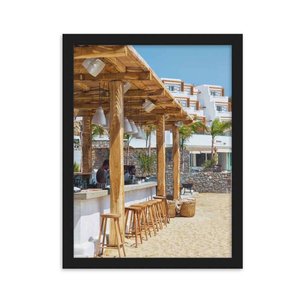 Branco-Mykonos-Photography-enhanced-matte-paper-framed-poster-black-30x40-cm-transparent-NK-Iconic