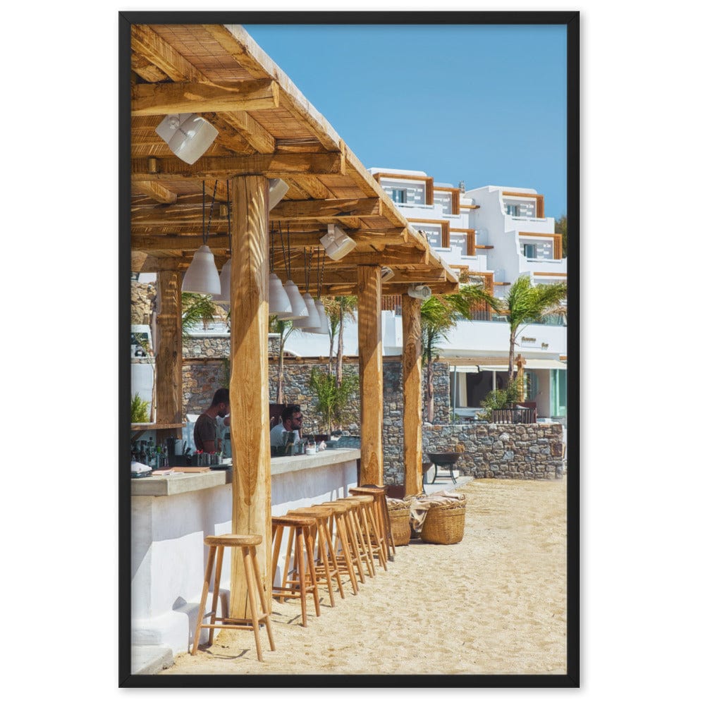 Branco-Mykonos-Photography-enhanced-matte-paper-framed-poster-black-61x91-cm-transparent-NK-Iconic