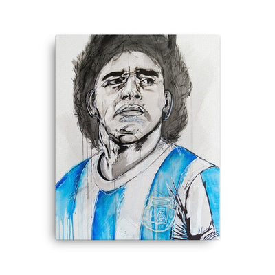 Diego-Maradona-Canvas-canvas-in-16x20-wall