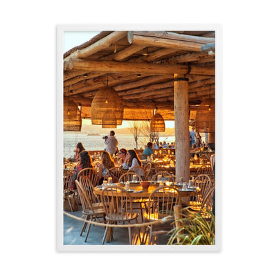 Dinner-at-Scorpios-Photography-enhanced-matte-paper-framed-poster-white-50x70-cm-transparent-NK-Iconic