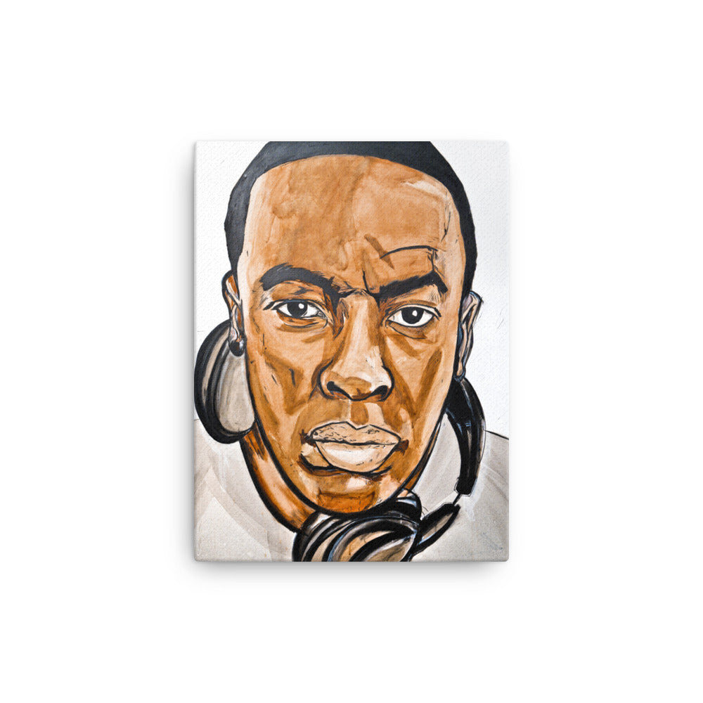 Dr Dre canvas in 12x16 wall - NK Iconic
