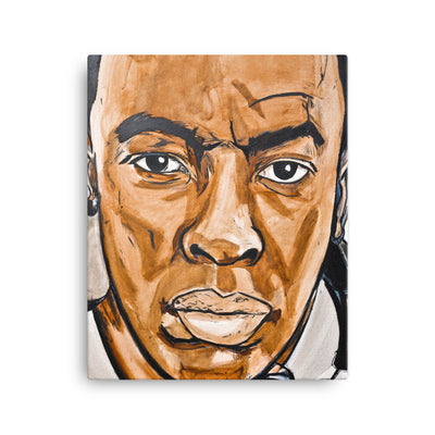 Dr Dre canvas in 16x20 wall - NK Iconic