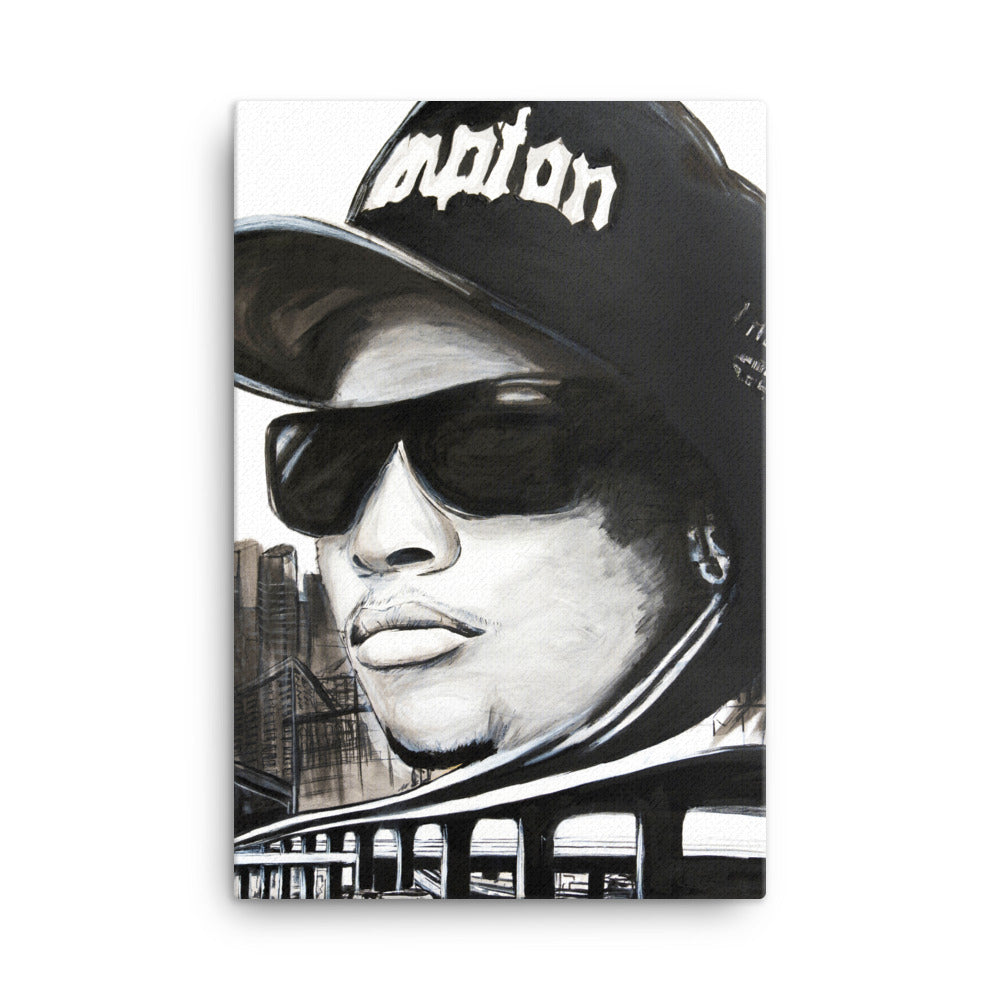 Eazy E canvas in 24x36 wall - NK Iconic