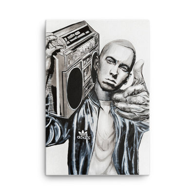 Eminem-canvas-in-24x36-wall