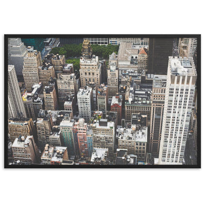 Facing-North-NYC-View-Photography-enhanced-matte-paper-framed-poster-black-61x91-cm-transparent