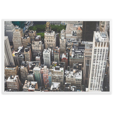 Facing-North-NYC-View-Photography-enhanced-matte-paper-framed-poster-white-61x91-cm-transparent