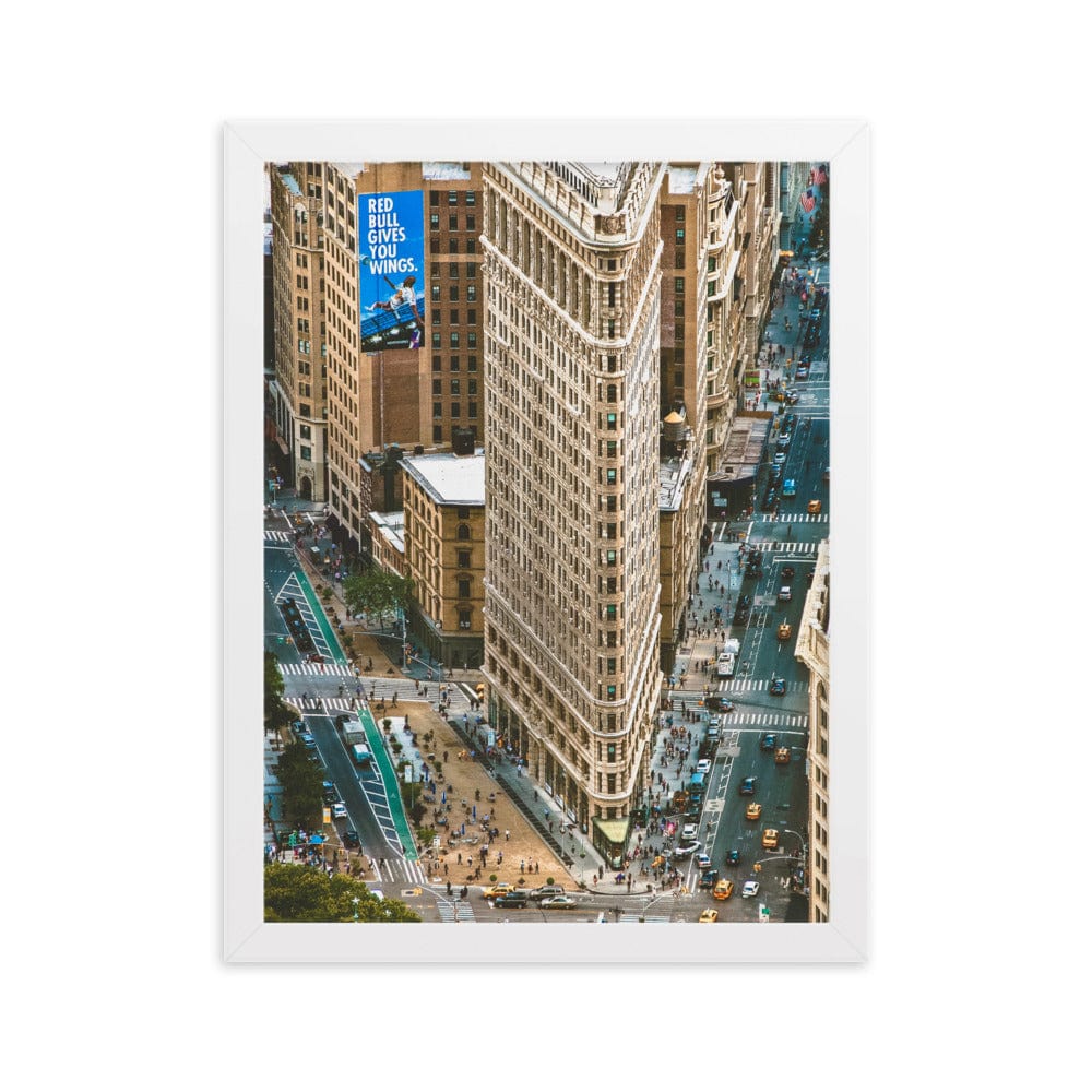 Flatiron-NYC-Photography-enhanced-matte-paper-framed-poster-white-30x40-cm-transparent