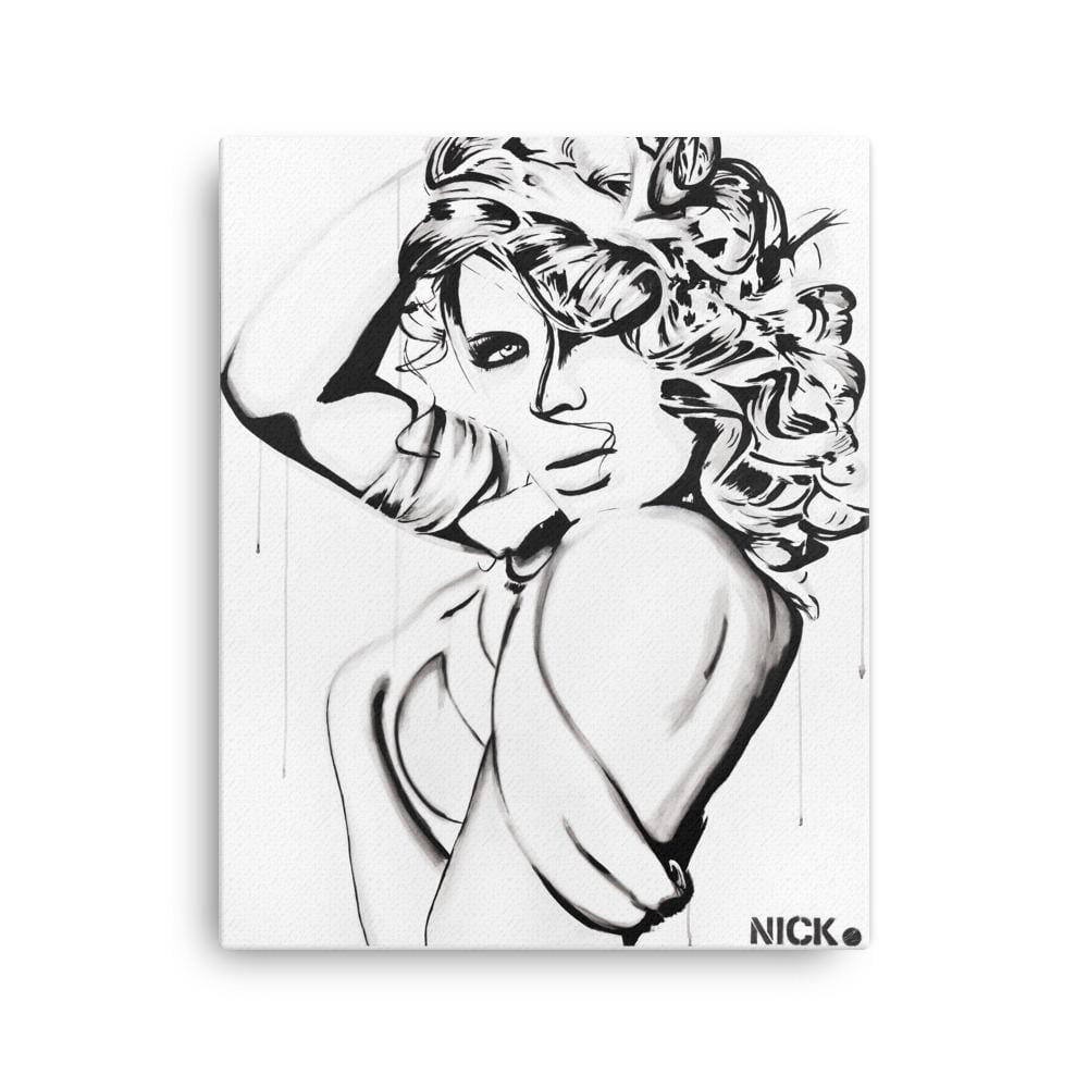 Girl-Next-Door-canvas-in-16x20-wall-NK-Iconic