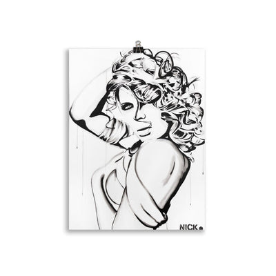 Girl-Next-Door-enhanced-matte-paper-poster-30x40-cm-transparent-NK-Iconic