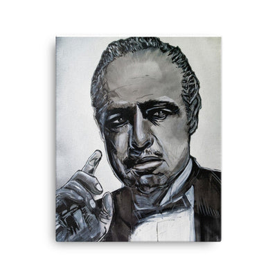Godfather-Marlon-Brando-canvas-in-16x20-wall-NK-Iconic