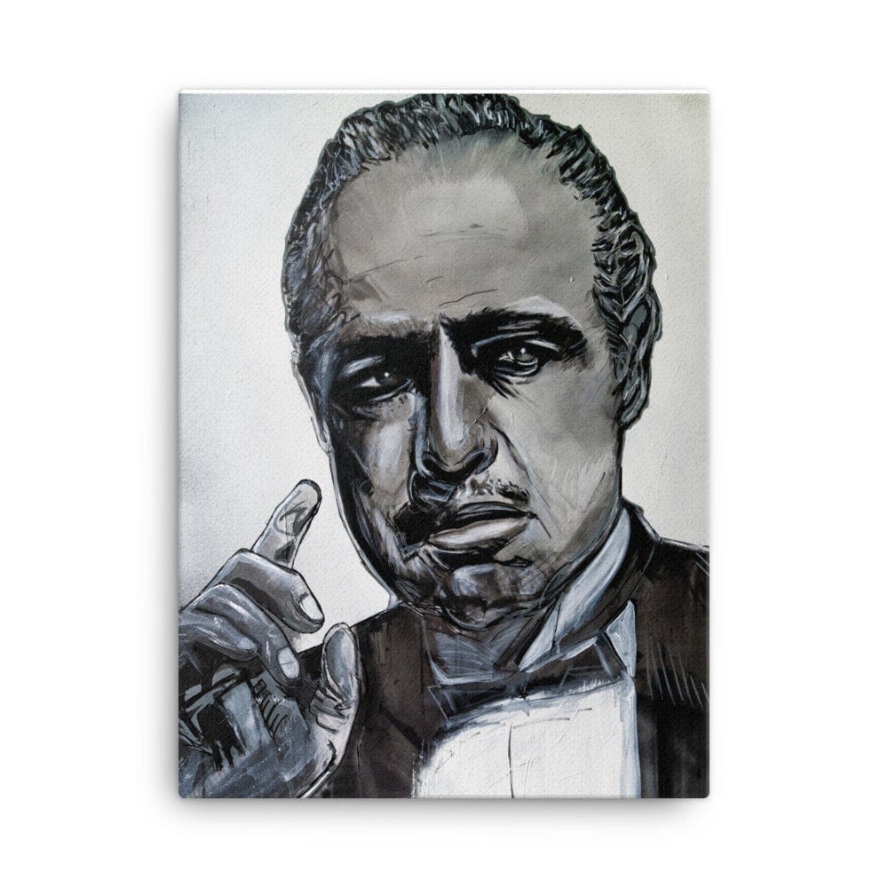 Godfather-Marlon-Brando-canvas-in-18x24-wall-NK-Iconic