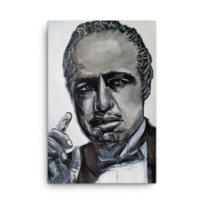 Godfather-Marlon-Brando-canvas-in-24x36-wall-NK-Iconic