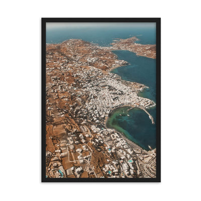 Goodbye-Mykonos-Photography-enhanced-matte-paper-framed-poster-black-50x70-cm-transparent-NK-Iconic