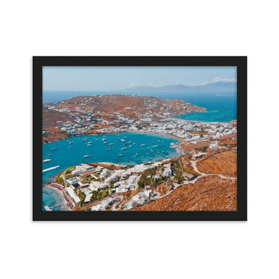 Island-of-the-Winds-Mykonos-Photography-enhanced-matte-paper-framed-poster-black-30x40-cm-transparent-NK-Iconic