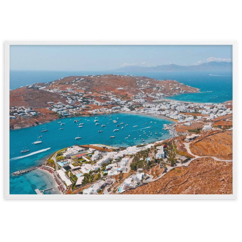 Island-of-the-Winds-Mykonos-Photography-enhanced-matte-paper-framed-poster-white-61x91-cm-transparent-NK-Iconic