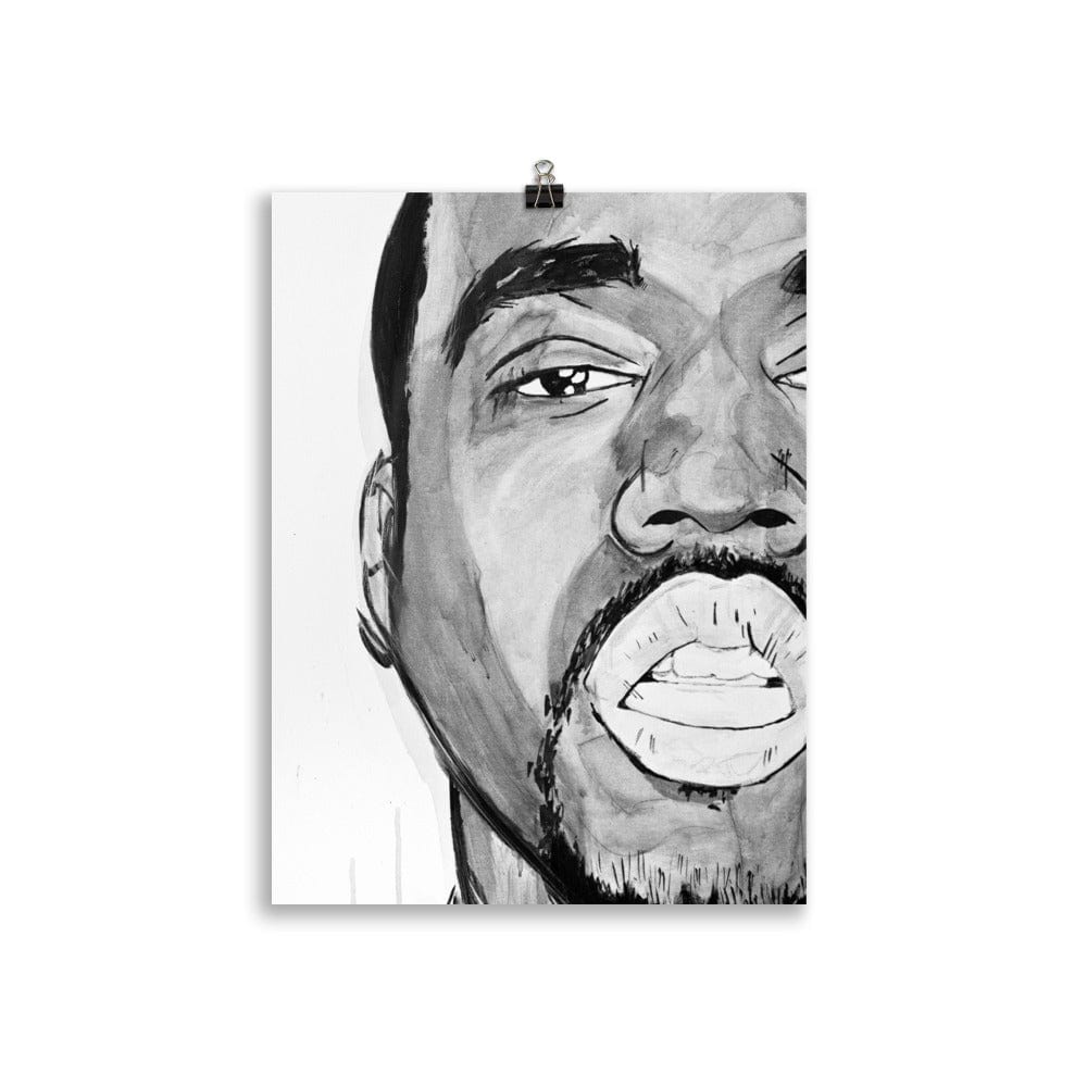 Kanye-West-B-W-enhanced-matte-paper-poster-30x40-cm-transparent-NK-Iconic