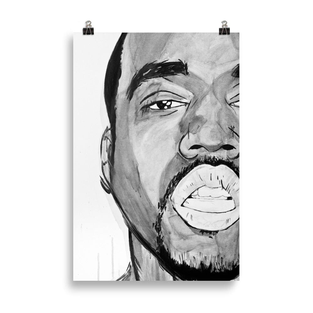 Kanye-West-B-W-enhanced-matte-paper-poster-61x91-cm-transparent-NK-Iconic