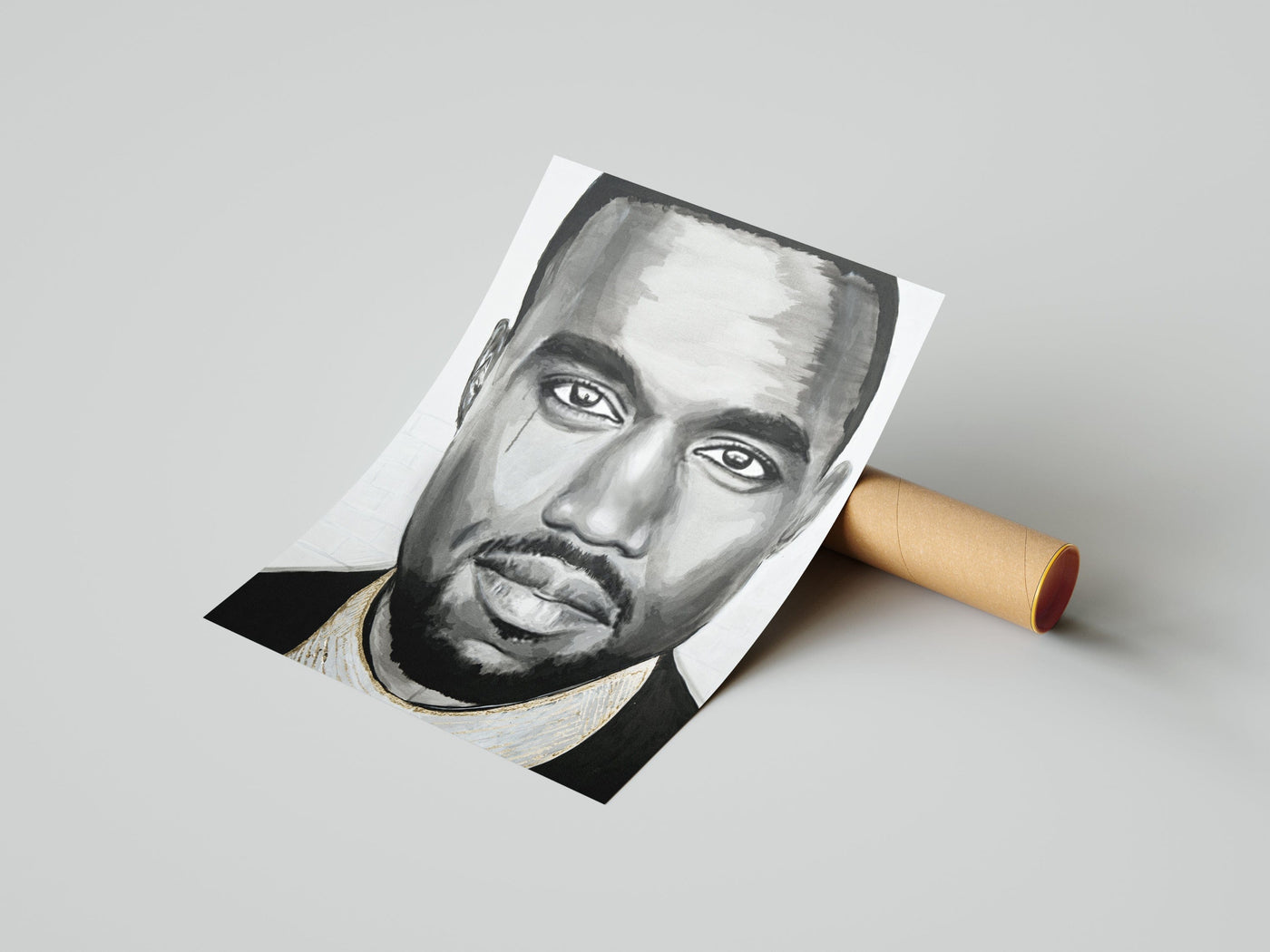 Kanye West Mock Up - NK Iconic