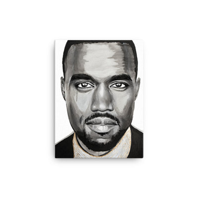 Kanye West canvas in 12x16 wall - NK Iconic