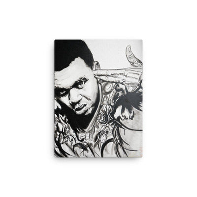 Kevin-Gates-canvas-in-12x16-wall-NK-Iconic