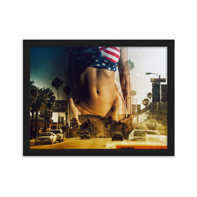 LA-Streets-Photography-enhanced-matte-paper-framed-poster-black-30x40-cm-transparent-NK-Iconic