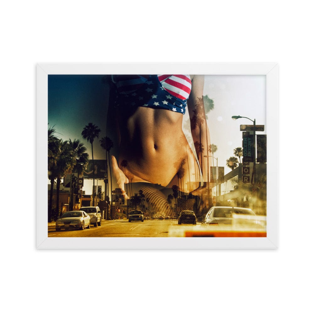 LA-Streets-Photography-enhanced-matte-paper-framed-poster-white-30x40-cm-transparent-NK-Iconic