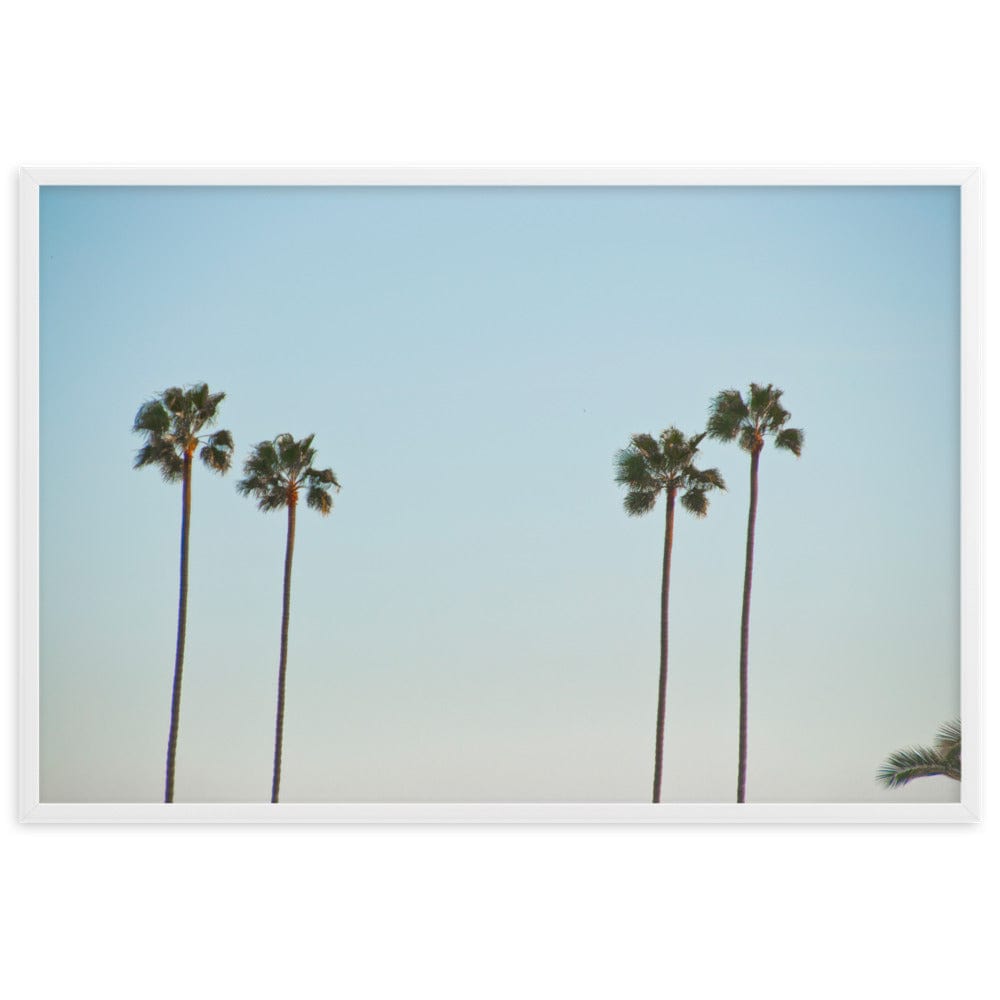 La-Palm-Trees-Photography-enhanced-matte-paper-framed-poster-white-61x91-cm-NK-Iconic