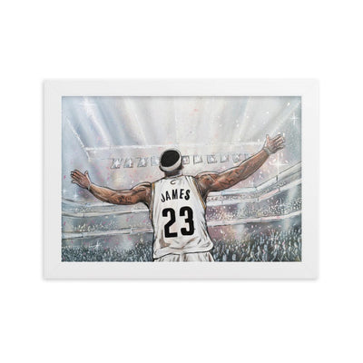 Lebron-James-Framed-enhanced-matte-paper-framed-poster-white-21x30-cm-transparent