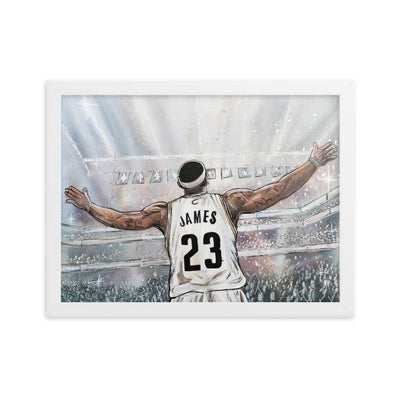Lebron-James-Framed-enhanced-matte-paper-framed-poster-white-30x40-cm-transparent