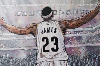 Lebron James Original Painting