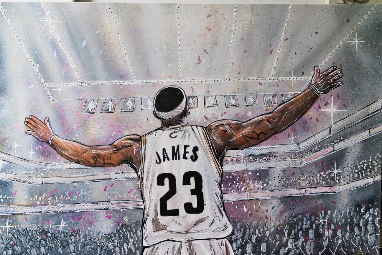 Lebron James Original Painting