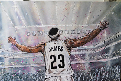 Lebron James Original Painting