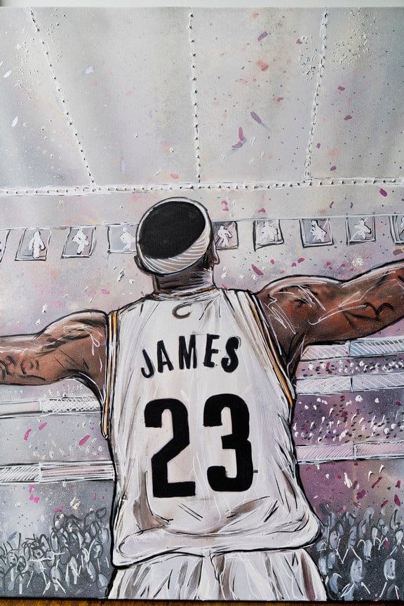 Lebron James Original Painting