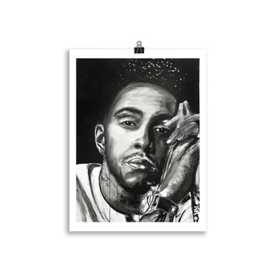 Lewis Hamilton enhanced matte paper poster cm 30x40 cm transparent