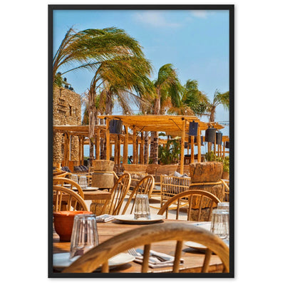 Lunch-at-Scorpios-Photography-enhanced-matte-paper-framed-poster-black-61x91-cm-transparent-NK-Iconic