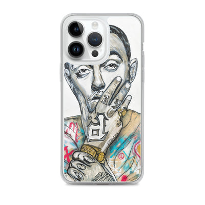 Mac-Miller-clear-case-for-iphone-14-pro-max-case-on-phone-NK-Iconic