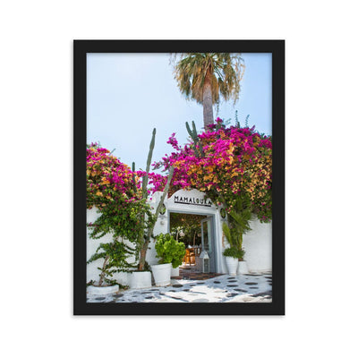 Mamalouka-Mykonos-Photography-enhanced-matte-paper-framed-poster-black-30x40-cm-transparent-NK-Iconic