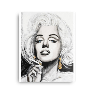 Marilyn Monroe canvas in 16x20 wall