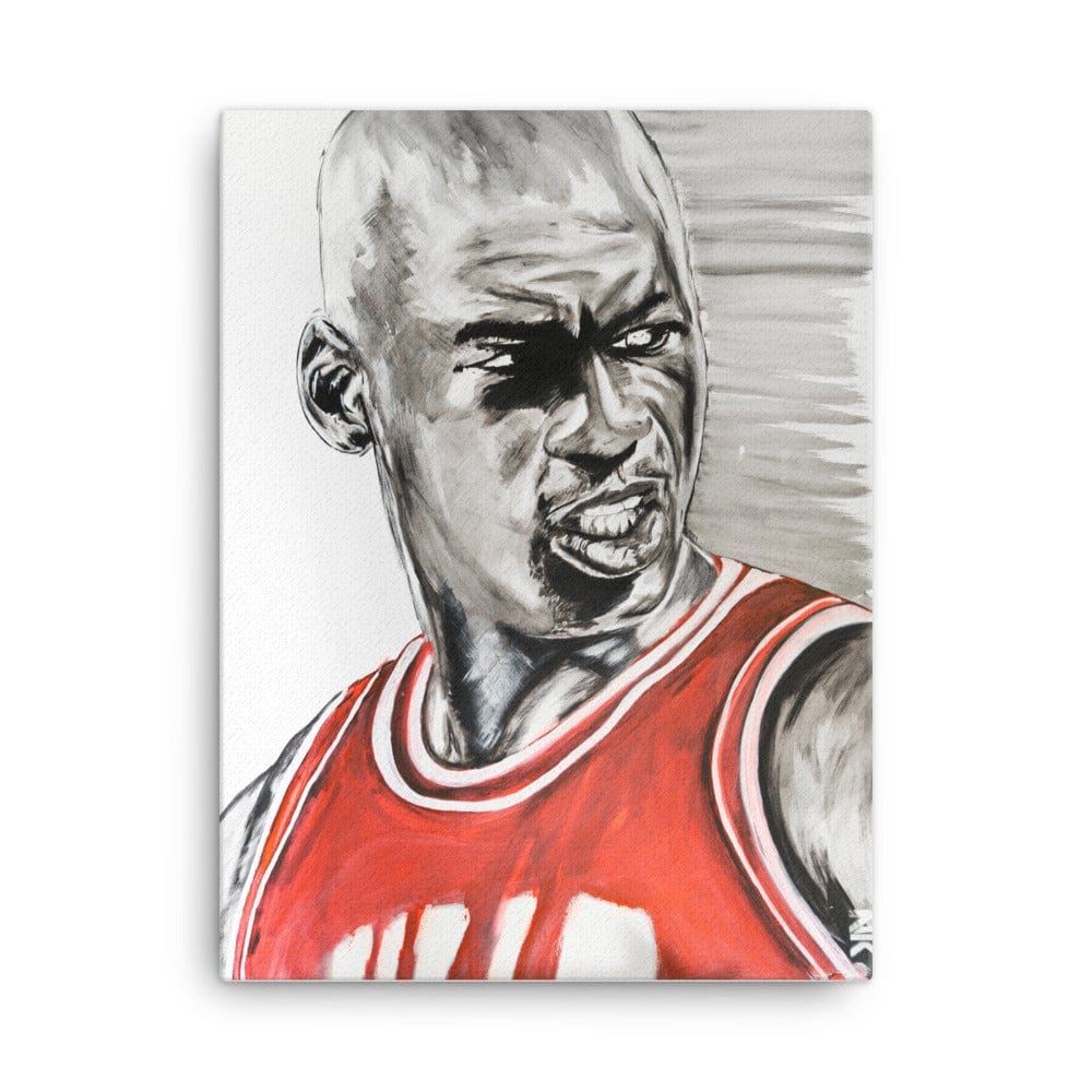Michael-Jordan-Red-canvas-in-18x24-wall-NK-Iconic