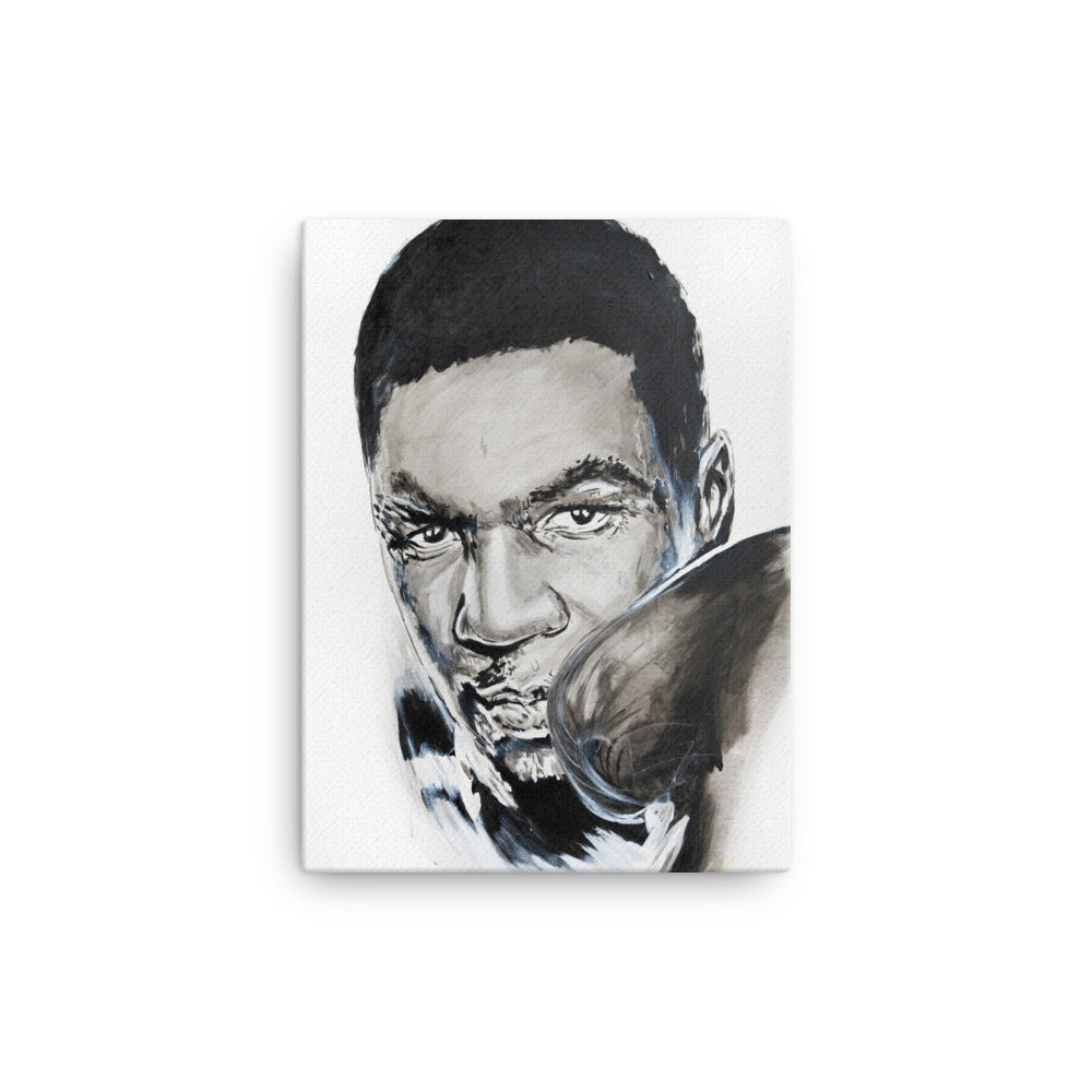 Mike Tyson canvas in 12x16 wall