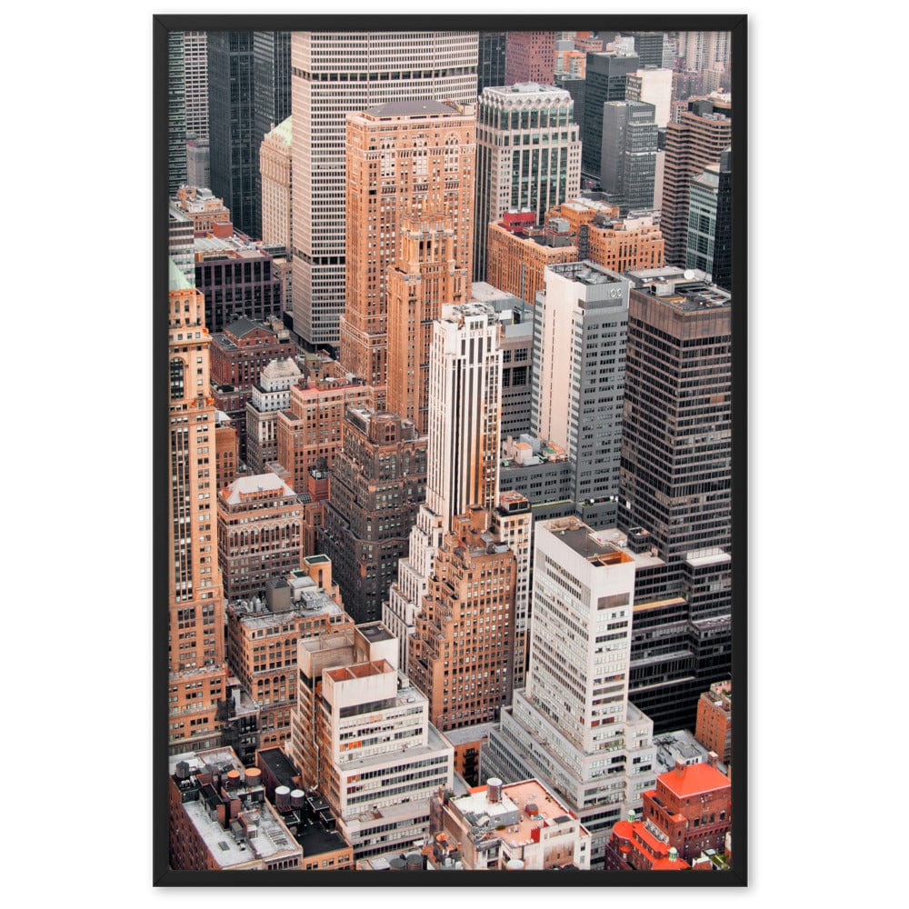 NYC-Facing-East-Photography-enhanced-matte-paper-framed-poster-black-61x91-cm-transparent