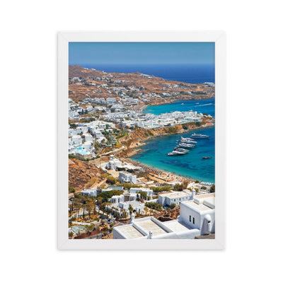 Nammos-Village-Photography-enhanced-matte-paper-framed-poster-white-30x40-cm-transparent-NK-Iconic