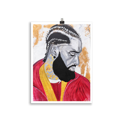 Nipsey-Hussle-enhanced-matte-paper-poster-30x40-cm-transparent